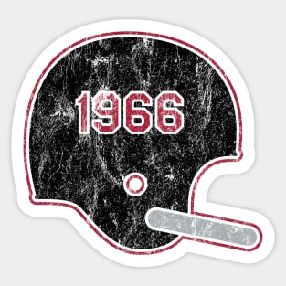 Atlanta Falcons Year Founded Vintage Helmet Sticker